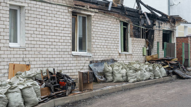 Professional Soot Cleanup technician working in Pinellas Park, FL
